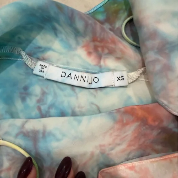 DANNIJO Multicolor Tie-Dye Dress - Picture 2 of 4